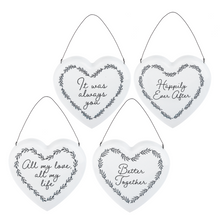 Load image into Gallery viewer, Ganz Wedding Heart Ornament