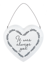 Load image into Gallery viewer, Ganz Wedding Heart Ornament
