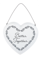 Load image into Gallery viewer, Ganz Wedding Heart Ornament
