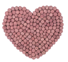 Load image into Gallery viewer, Ganz Pom Heart Trivet