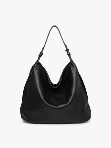 Gina Rustic Tote - Black