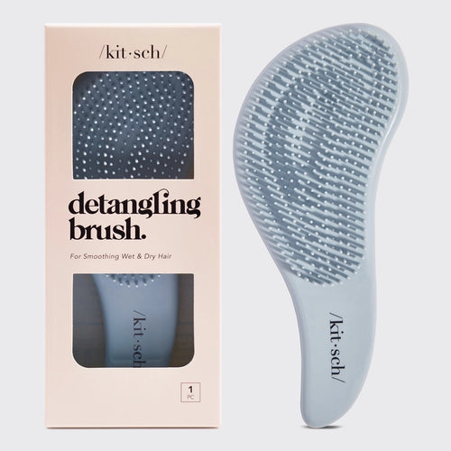 Kitsch Detangling Brush - Haze Blue