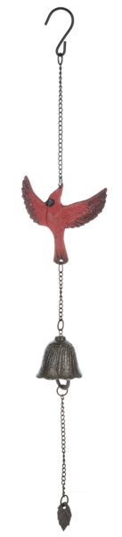 Ganz Cardinal Wind Chimes