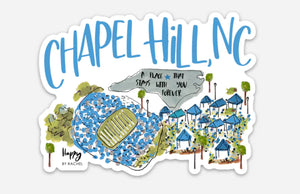 Chapel Hill College Town Sticker