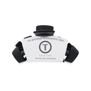 Small Teleties Hair Clip - Midnight Matte