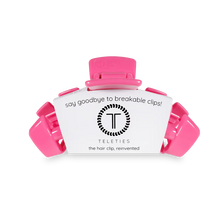 Load image into Gallery viewer, Medium Teleties Hair Clip - Paradise Pink