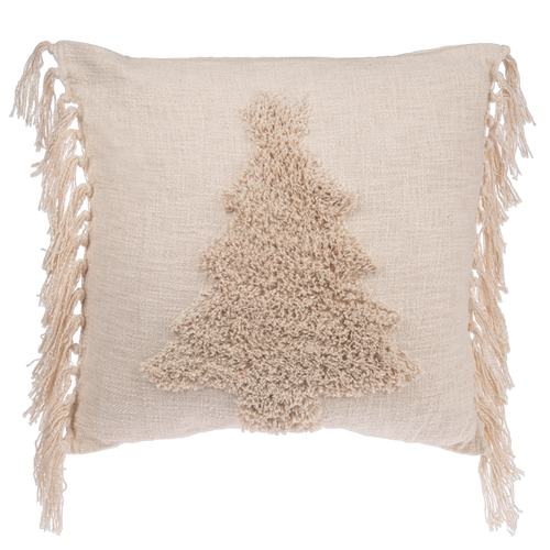 Ganz Tufted Christmas Tree Pillow