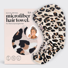 Load image into Gallery viewer, Kitsch Quick Dry Hair Towel - Leopard