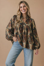 Load image into Gallery viewer, Hazel Vintage Floral Top