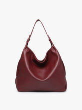 Load image into Gallery viewer, Gina Rustic Tote - Burgundy