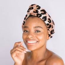 Load image into Gallery viewer, Kitsch Quick Dry Hair Towel - Leopard