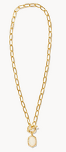 Load image into Gallery viewer, Kendra Scott Daphne Gold Chain Necklace in Ivory Mother of Pearl