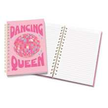 Load image into Gallery viewer, Dancing Queen Spiral Notebook