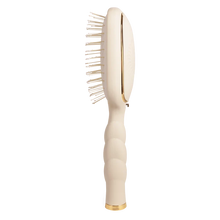 Load image into Gallery viewer, Teleties Fine Hair Detangler Brush - Tan