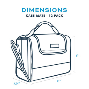 Kanga Coolers Kase Mate 12 Pack - App State