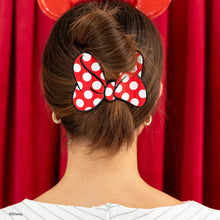 Load image into Gallery viewer, Large Teleties Flat Hair Clip - Disney Minnie's Bow
