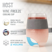 Load image into Gallery viewer, Wine Freeze Insulated Cooling Cup - Marble