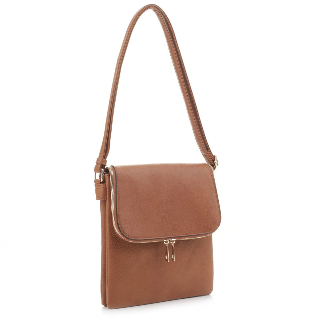 Dani Conceal Carry Crossbody - Tan