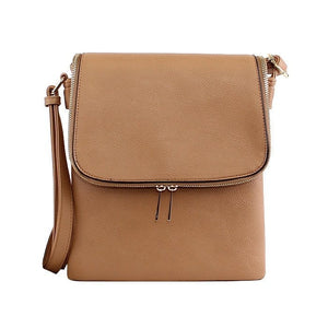 Dani Conceal Carry Crossbody - Tan