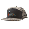 Fieldstone Youth Backwoods 7 Panel Wood Duck Hat - Camo