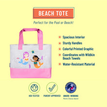 Load image into Gallery viewer, Kid&#39;s Beach Tote - Mermaids