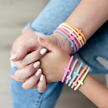 Load image into Gallery viewer, Jesus Bracelet Stack in Highlights - Large - by Ryan &amp; Rose