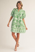 Load image into Gallery viewer, Boho Babe Dress - Green