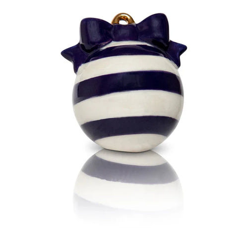 Nora Fleming Mini - Deck the Halls Ornament Blue