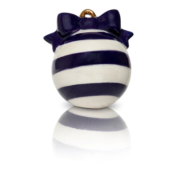 Nora Fleming Mini - Deck the Halls Ornament Blue