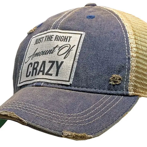 Just the Right Amount of Crazy - Trucker Cap