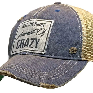 Just the Right Amount of Crazy - Trucker Cap