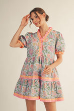 Load image into Gallery viewer, Springtime Promenade Dress - Sky Blue