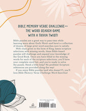 Load image into Gallery viewer, Bible Memory Verse Challenge Word Searches Large Print