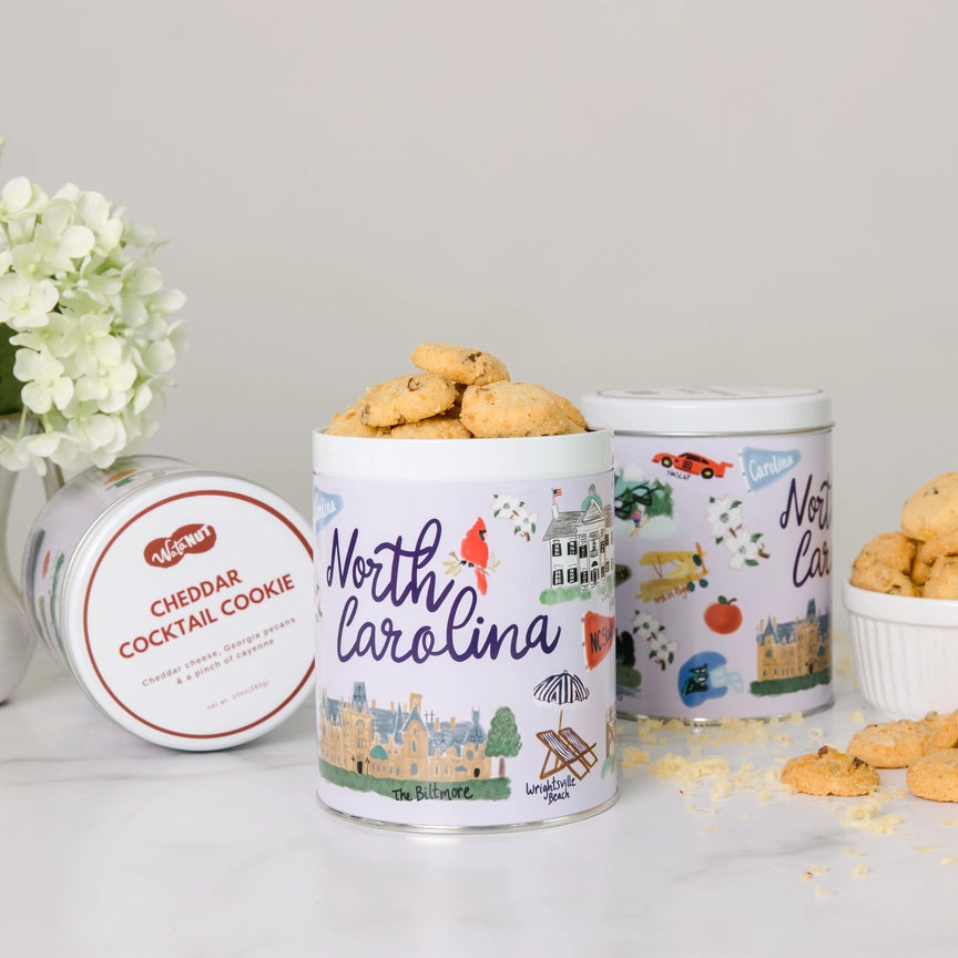 Key Lime Shortbread Cookie North Carolina Gift Tin