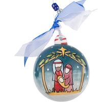 Load image into Gallery viewer, Starry Night Nativity Ornament