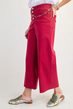 Load image into Gallery viewer, Taryn Straight Leg Pants by Easel - Red Velvet