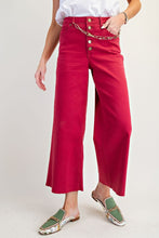 Load image into Gallery viewer, Taryn Straight Leg Pants by Easel - Red Velvet