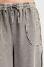 Load image into Gallery viewer, Terry Knit Palazzo Pants by Easel - Ash *Regular &amp; Curvy*