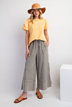 Load image into Gallery viewer, Terry Knit Palazzo Pants by Easel - Ash *Regular &amp; Curvy*