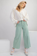 Load image into Gallery viewer, Brooke Wide Leg Pants by Easel - Mint Sage