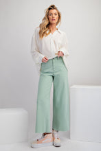 Load image into Gallery viewer, Brooke Wide Leg Pants by Easel - Mint Sage