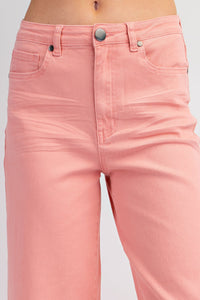 Brooke Wide Leg Pants by Easel - Peach Blossom