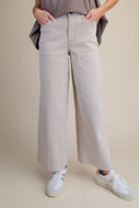 Brooke Wide Leg Pants by Easel - Ecru