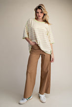 Load image into Gallery viewer, Brooke Wide Leg Pants by Easel - Pecan Brown