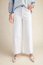 Load image into Gallery viewer, Brooke Wide Leg Pants by Easel - White