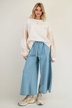 Load image into Gallery viewer, Demi Wide Leg Pants by Easel - Soft Teal *Curvy*