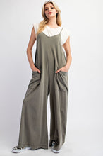 Load image into Gallery viewer, Free Spirit Wide Leg Jumpsuit - Olive Grey