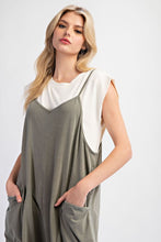 Load image into Gallery viewer, Free Spirit Wide Leg Jumpsuit - Olive Grey