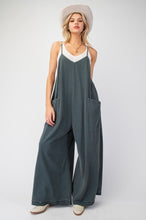 Load image into Gallery viewer, Free Spirit Wide Leg Jumpsuit - Ash