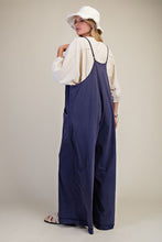 Load image into Gallery viewer, Free Spirit Wide Leg Jumpsuit - Blueberry